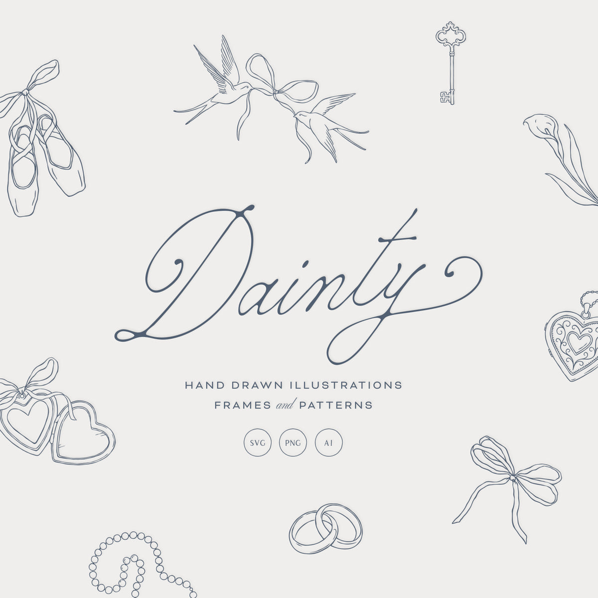 Dainty Decorative Graphic Collection