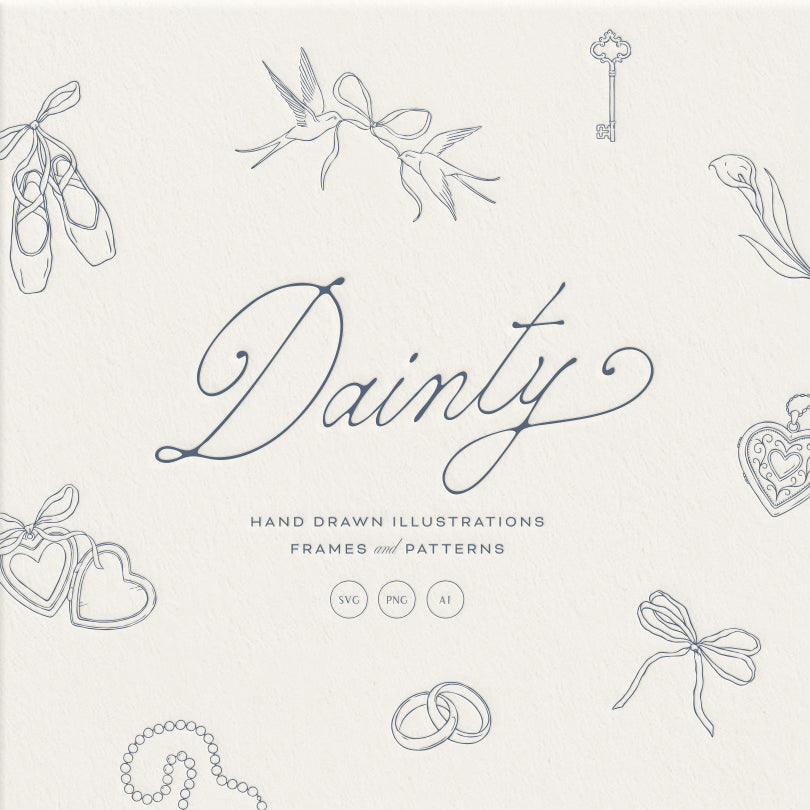 Dainty Decorative Graphic Collection