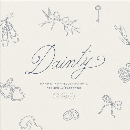 Dainty Decorative Graphic Collection