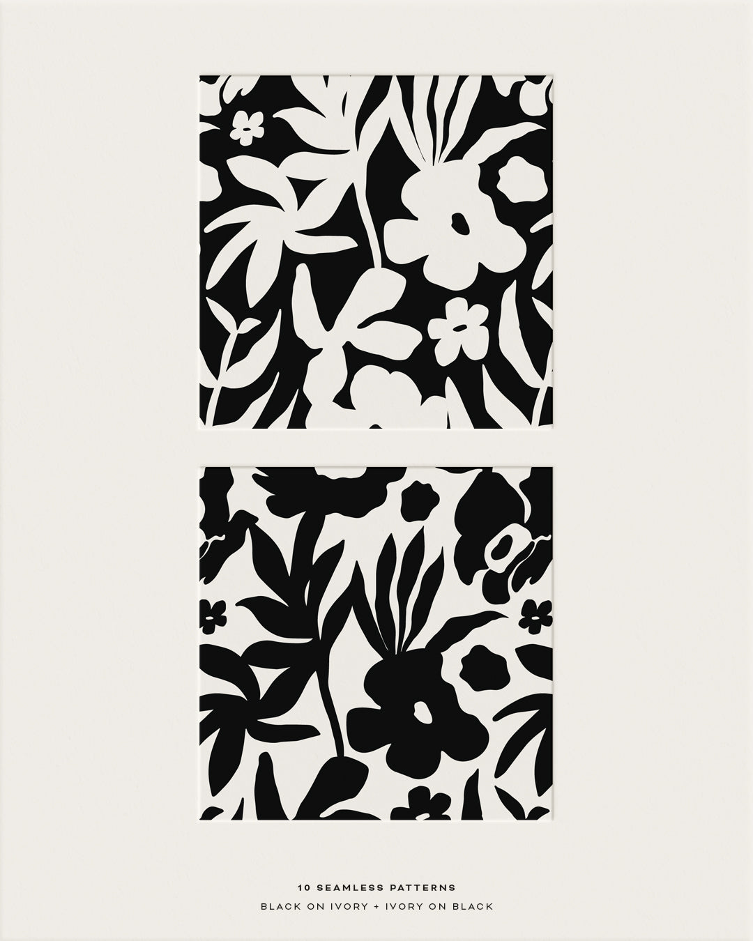 Abstract Botanic Graphic Collection