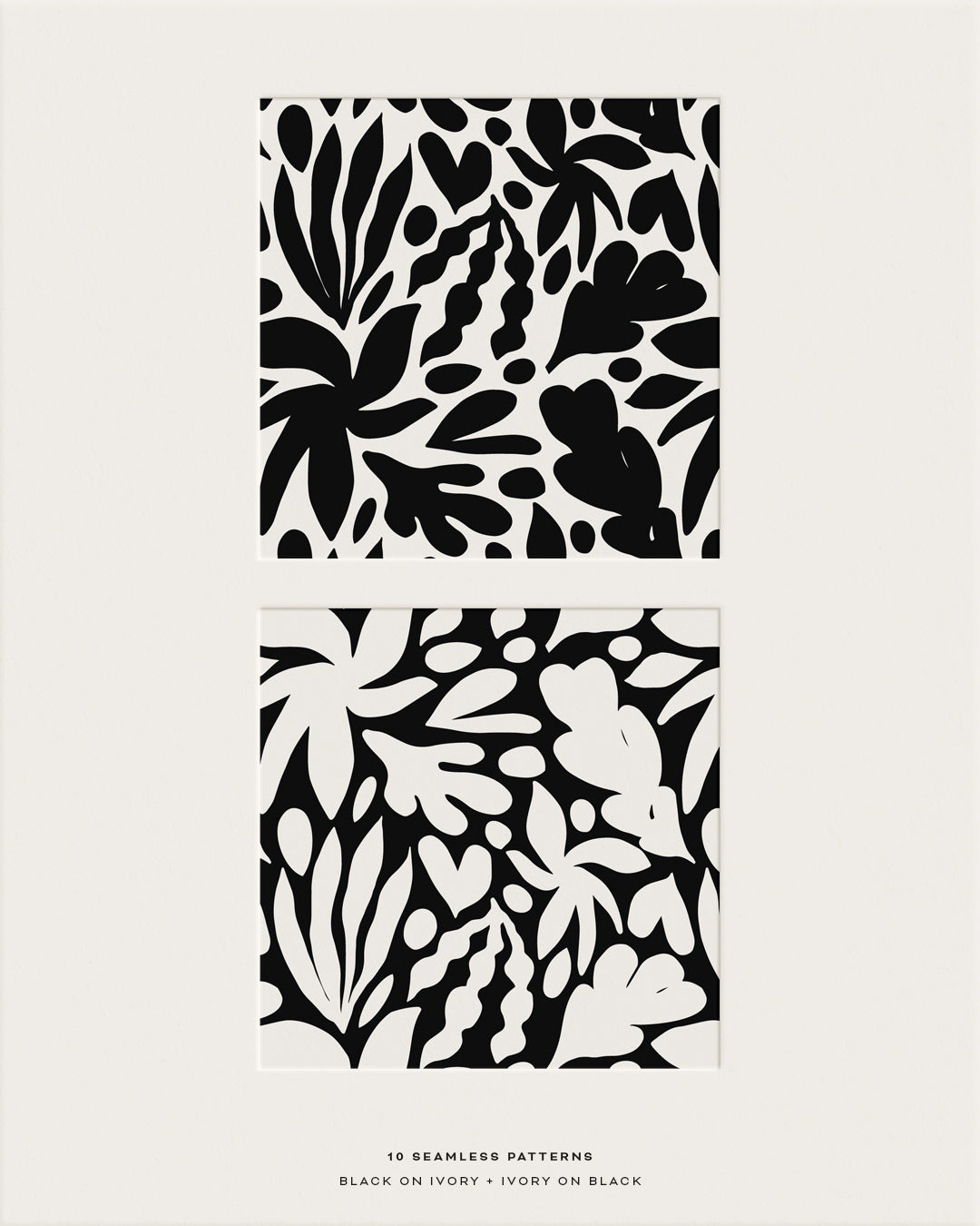 Abstract Botanic Graphic Collection