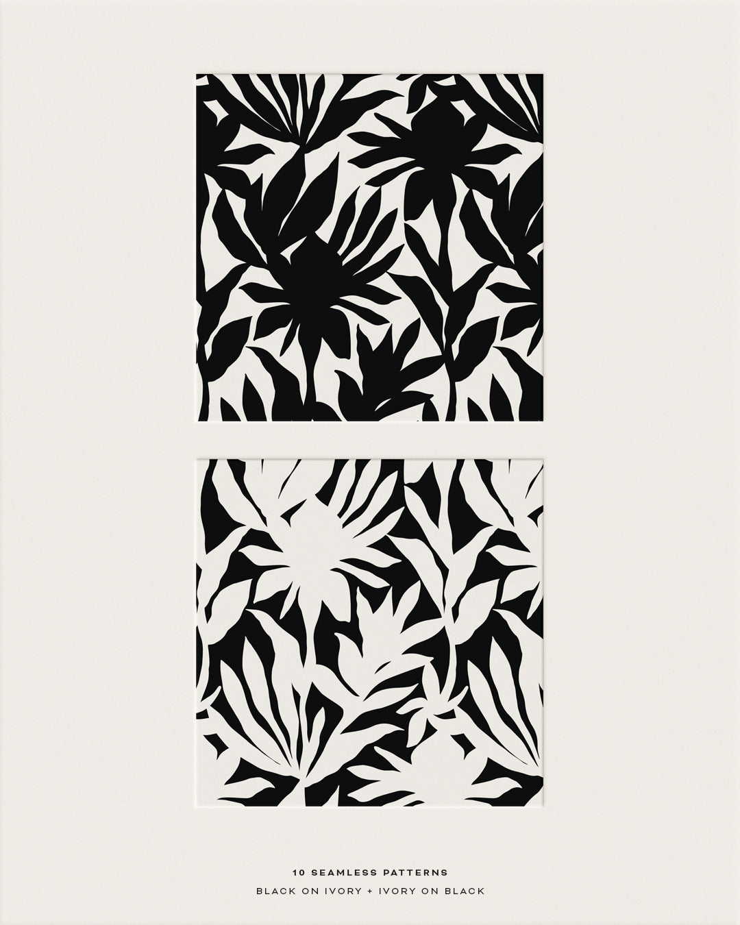 Abstract Botanic Graphic Collection