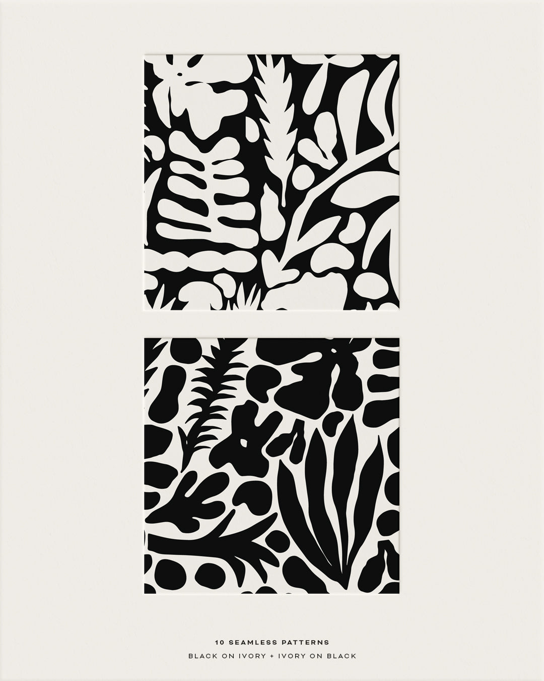 Abstract Botanic Graphic Collection
