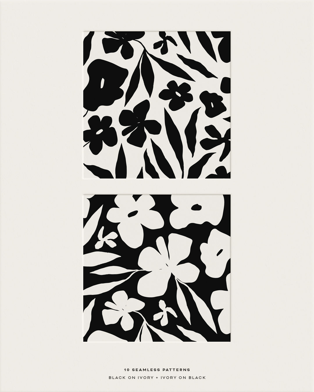 Abstract Botanic Graphic Collection