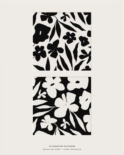 Abstract Botanic Graphic Collection