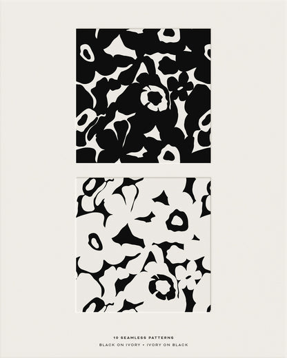 Abstract Botanic Graphic Collection
