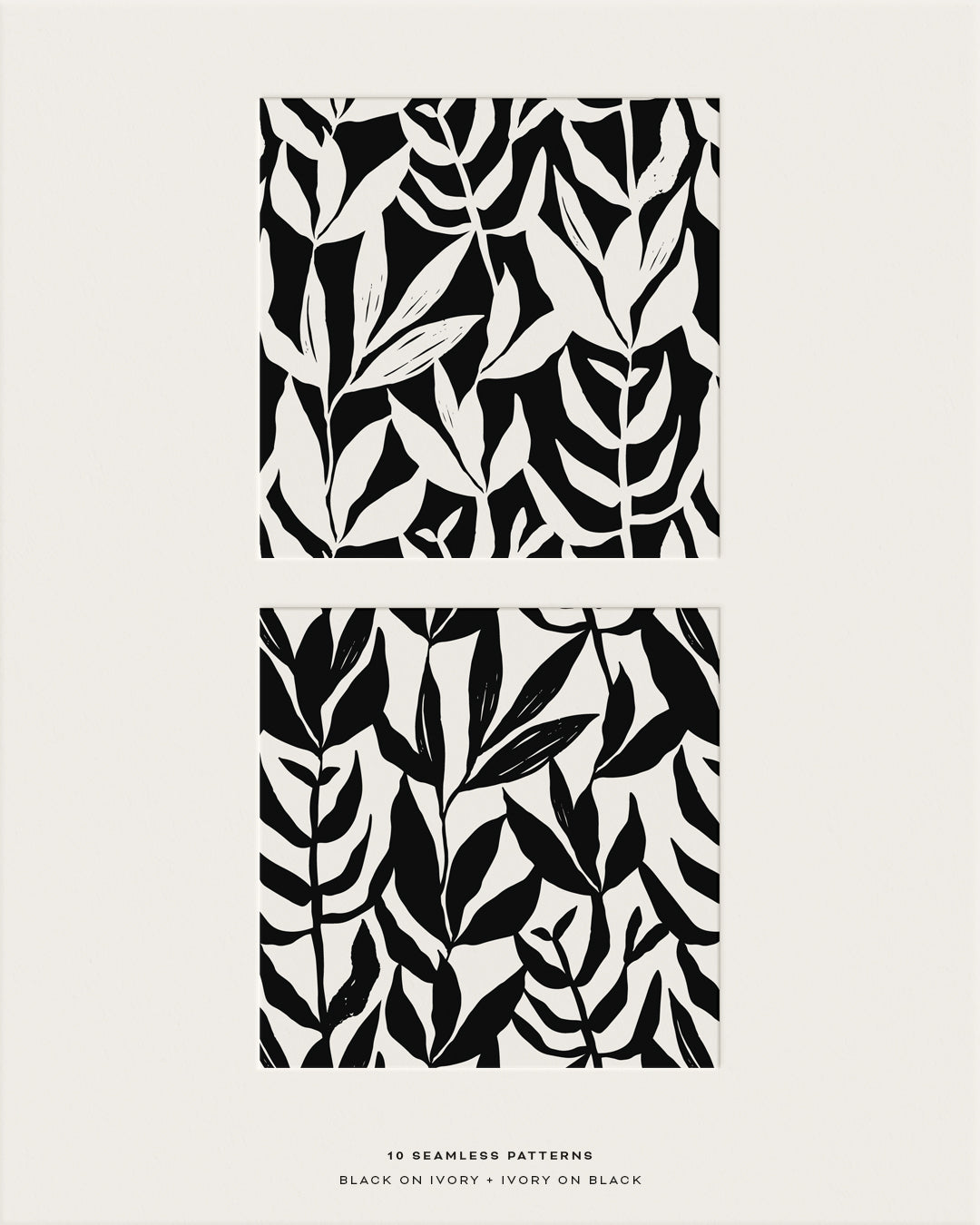 Abstract Botanic Graphic Collection