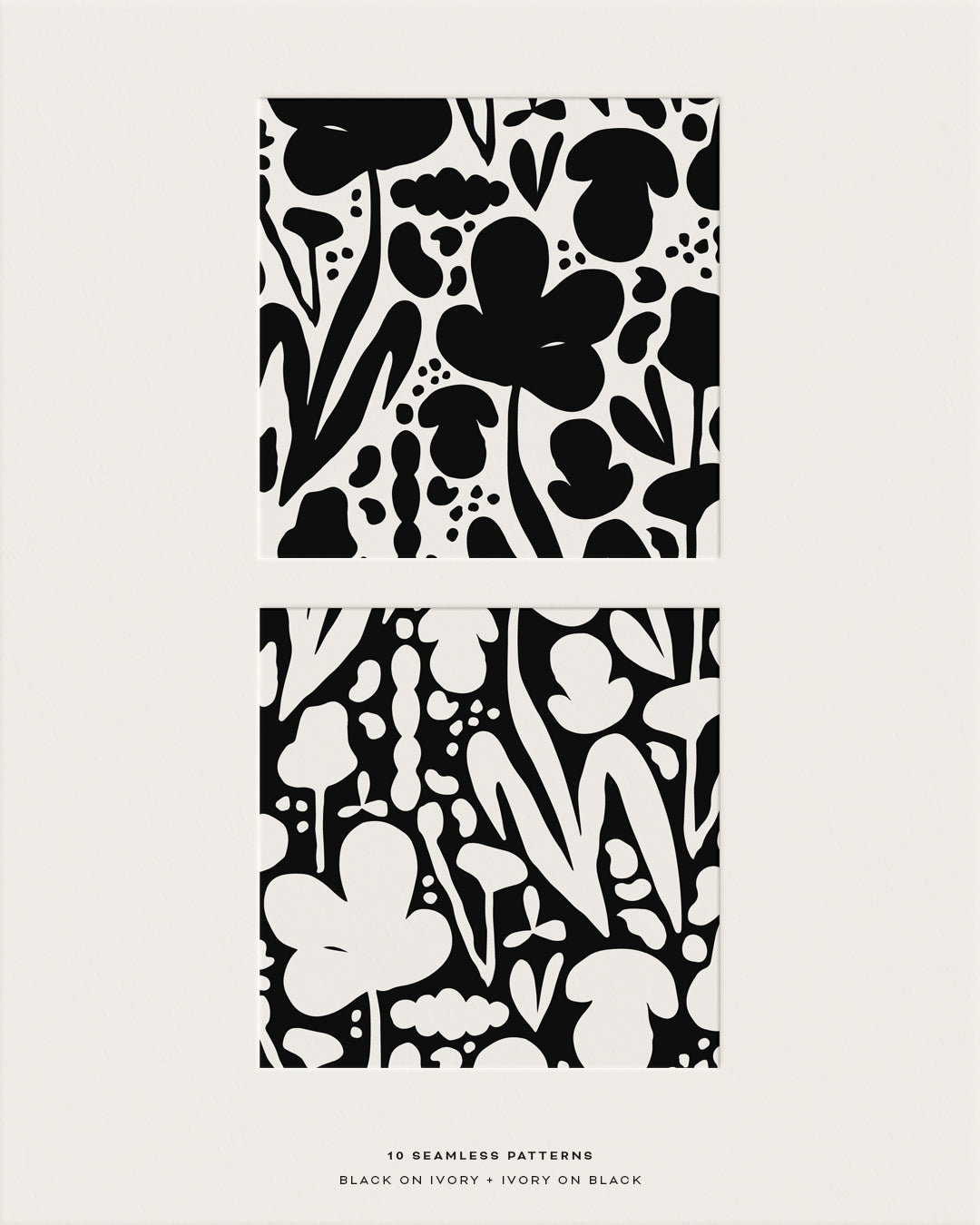 Abstract Botanic Graphic Collection