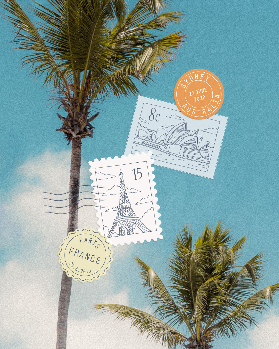 Stamps Illustration Collection