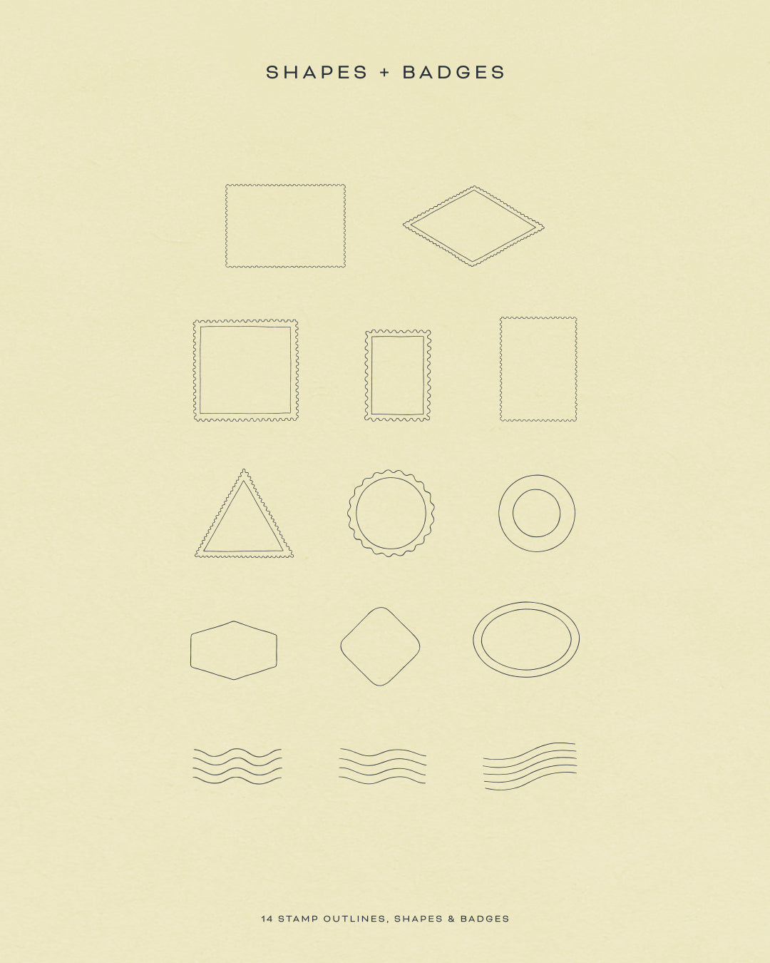 Stamps Illustration Collection