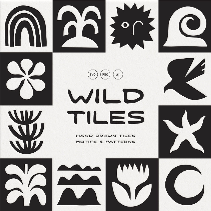 Wild Tiles Graphic Collection