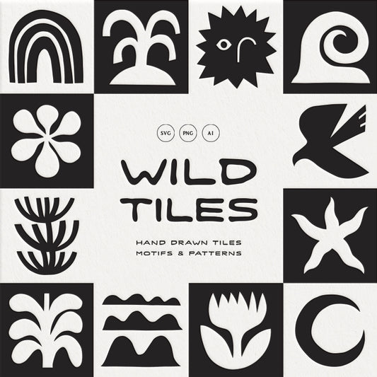 Wild Tiles Graphic Collection